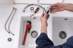 نحوه تعویض شیر آب