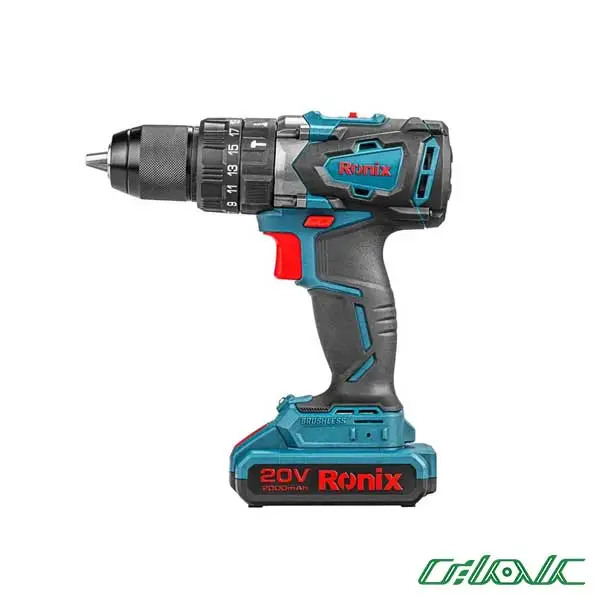کیت دریل شارژی براش‌لس رونیکس مدل 8905K