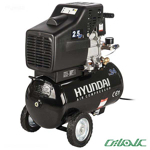 کمپرسور باد 25 لیتری هیوندای مدل AC-2425