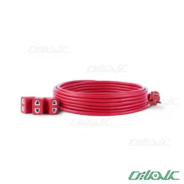 سیم سیار سه راهی توسن مدل TPS03_6M (60 متری)