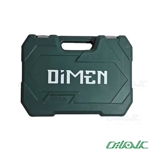 جعبه ابزار 58 پارچه دايمن
