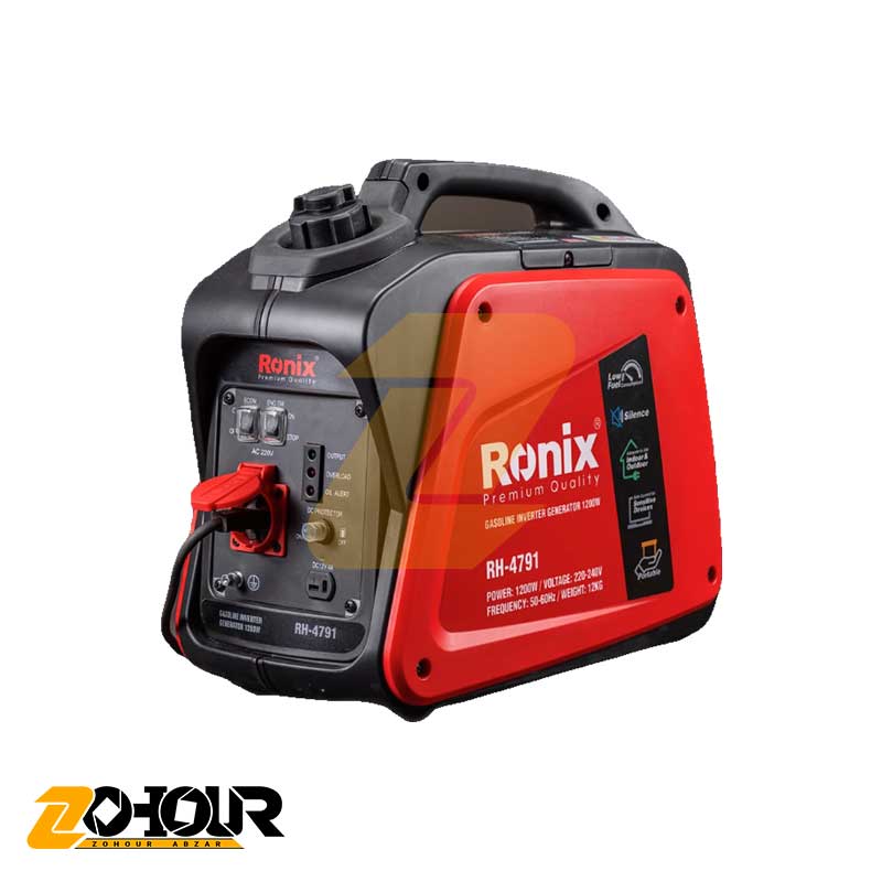 موتور برق بنزینی سایلنت 1200 وات رونیکس مدل Ronix RH-4791