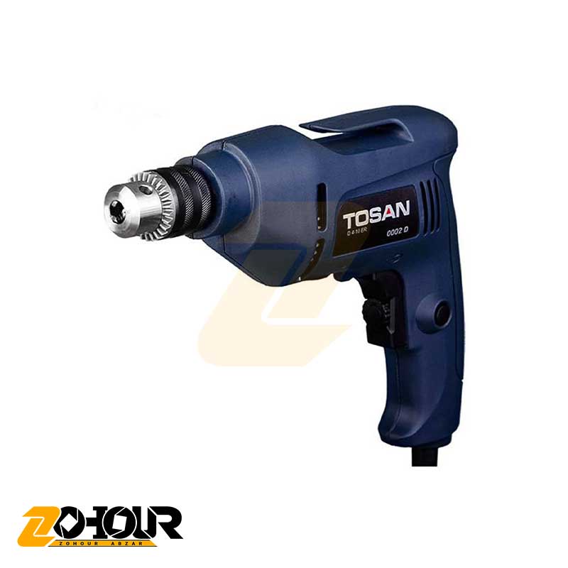 دریل 10 میلیمتر سه نظام معمولی توسن مدل Tosan 0002D