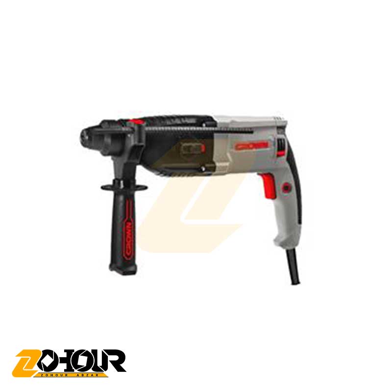 دریل بتن کن 4 شیار 800 وات کرون مدل Crown CT18108