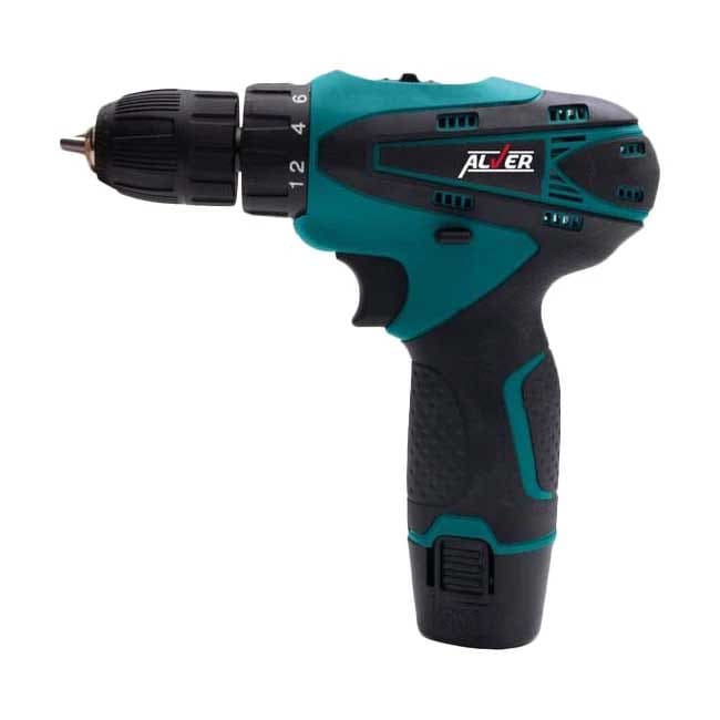 دریل پیچ گوشتی دو سرعته شارژی AV-2011 آلور (12 ولت)