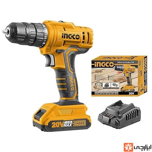 دریل شارژی CDLI20028 اینکو (20 ولت)