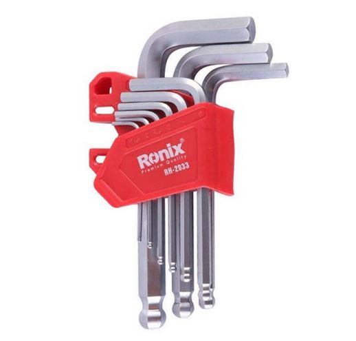آلن شش گوش کوتاه RH-2033 رونیکس (مگنتی 9 عددی)