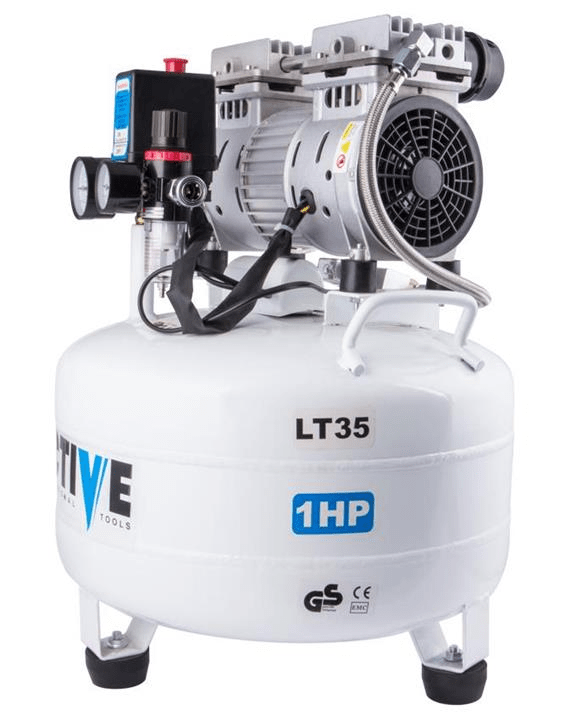 کمپرسور باد مدل AC-1335SRN اکتیو (0.75 اسب بخار،دو سیلندر،35 لیتری)