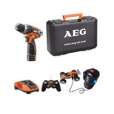 دریل شارژی AEG BS12C2LI-RCC  (12 ولت لیتیومی ،2 سرعته )