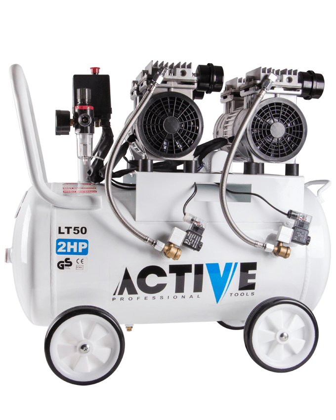 کمپرسور باد مدل AC-1350SN اکتیو (0.75 اسب بخار،دو سیلندر، 50 لیتری)