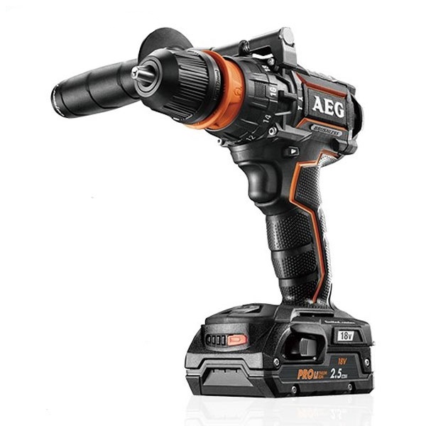 دریل شارژی چکشی AEG BSB18CBLLE-252C (2 سرعته ، 18 ولت لیتیومی)