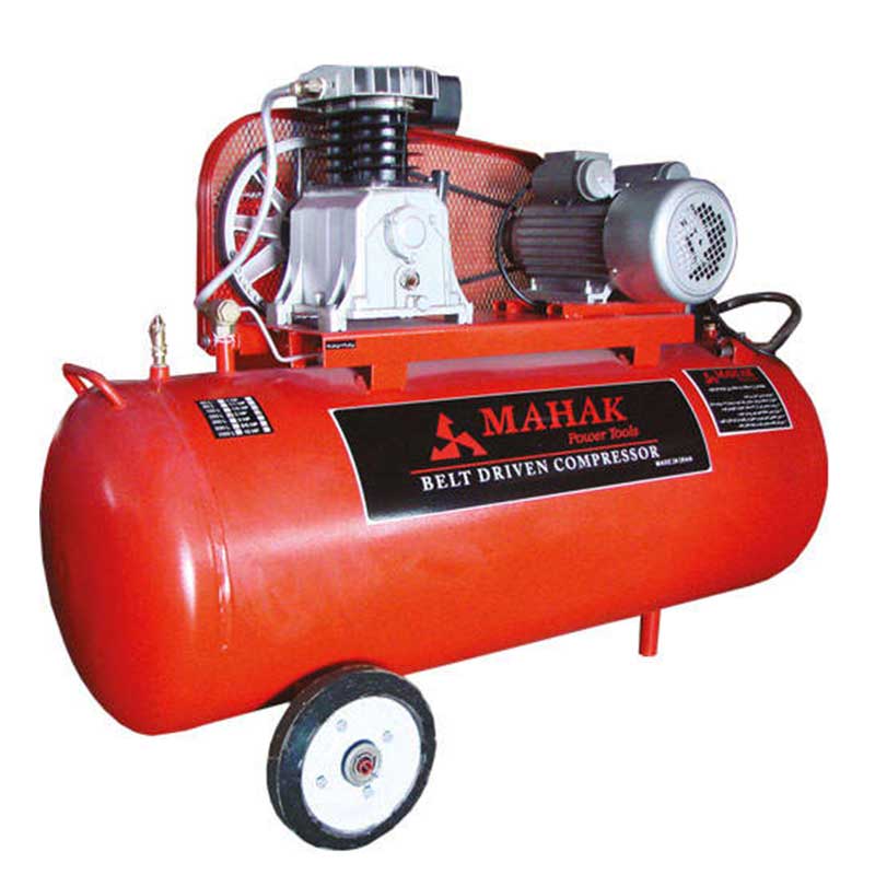 کمپرسور باد 300 لیتری مدل AP-301 محک (تک فاز و 2 سیلندر)