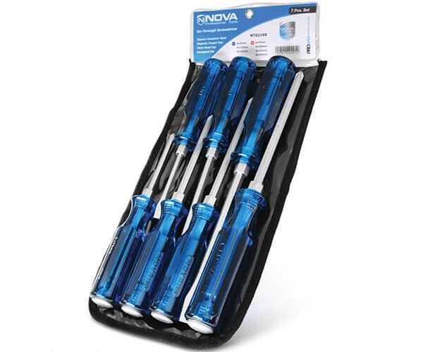 ست پیچ گوشتی ضربه خور نووا مدل NTS-2160
