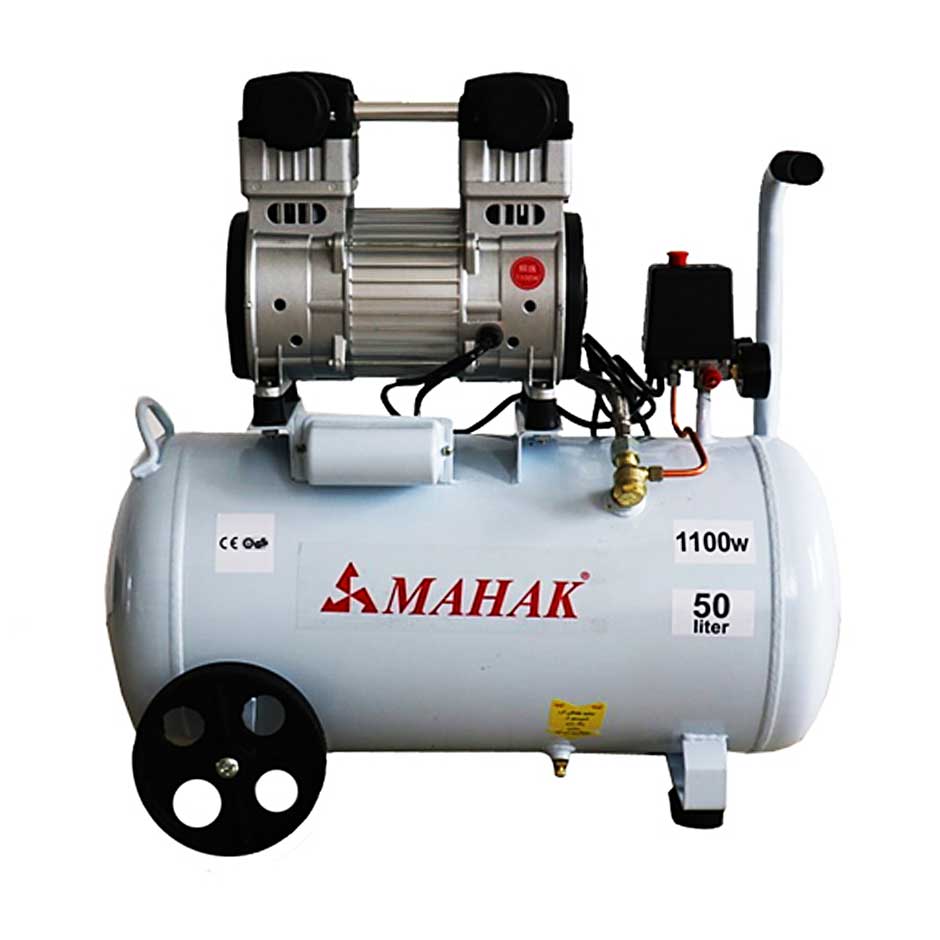 کمپرسور بدون روغن مدل HSU1100-50L محک (1100 وات)