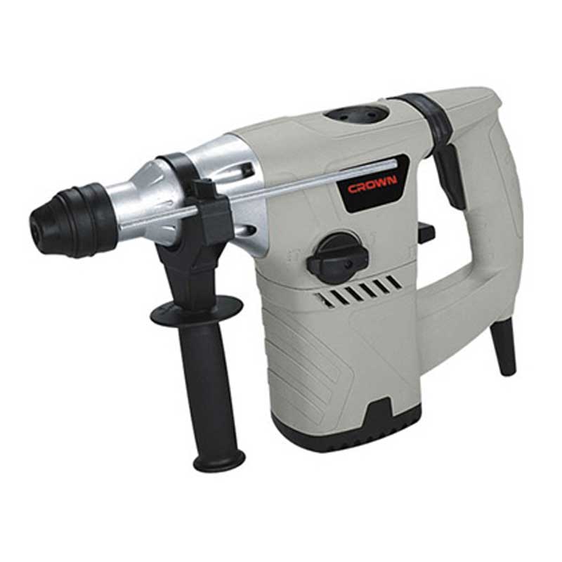 دریل بتن کن 30 میلی متر 1020 وات 4 شیار با قلم و مته کرون مدل CT18026