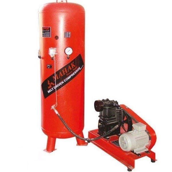 کمپرسور 1200 لیتری ایستاده با مخزن 500 لیتری مدل AP-1200S محک ( 380 ولت )
