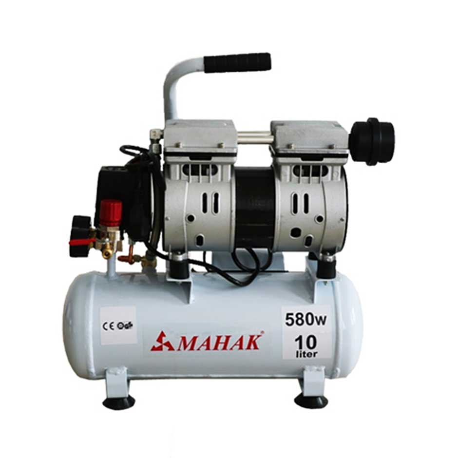 کمپرسور بدون روغن مدل HSU550-10L محک (580 وات)