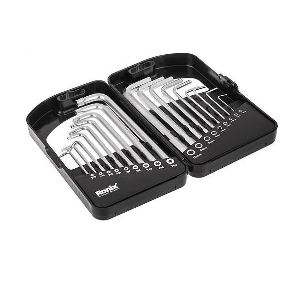 ست آلن بلند RH-2052 رونیکس (مجموعه 18 عددی)