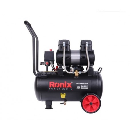 کمپرسور باد سایلنت RC-2512 رونیکس (25 لیتری)