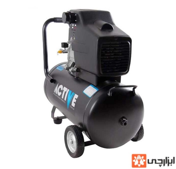 کمپرسور باد مدل AC-1050 اکتیو (2.5 اسب بخار،تک سیلندر،50 لیتری)