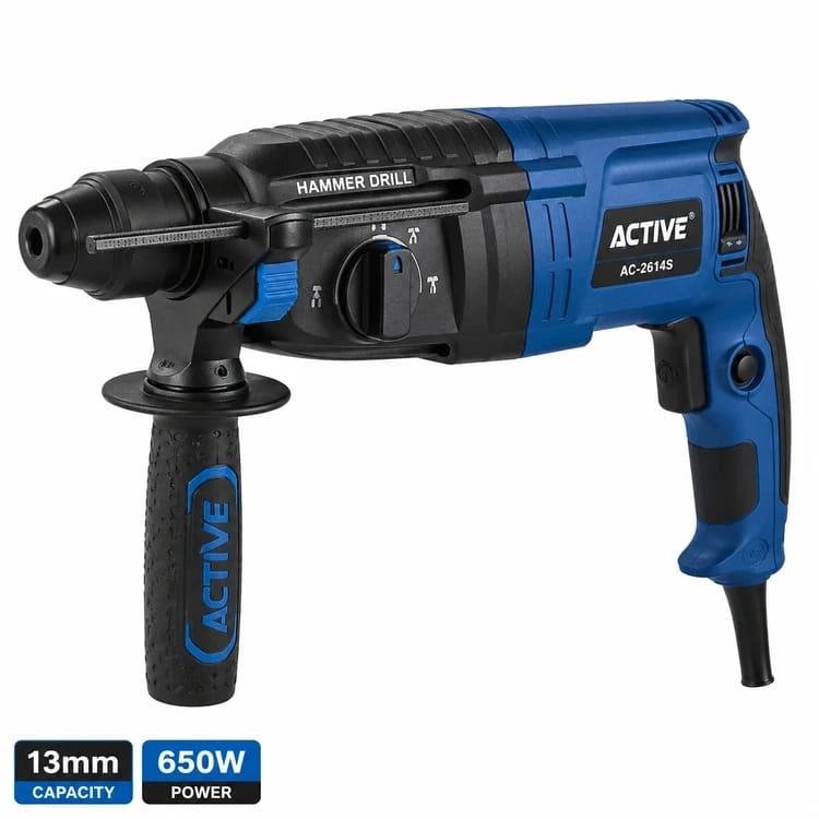 دریل چکشی برقی AC-2614S اکتیو (650 وات)
