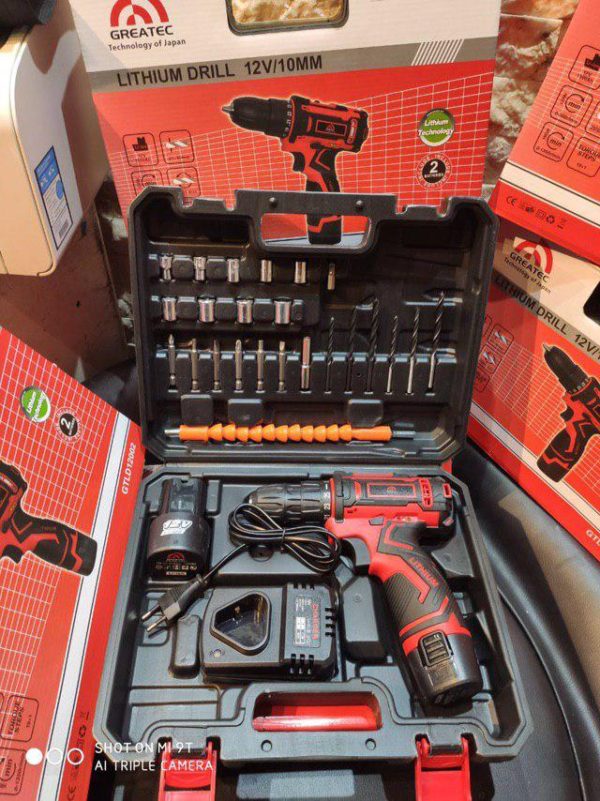 دریل پیچگوشتی شارژی گریت مدل GTLD12002