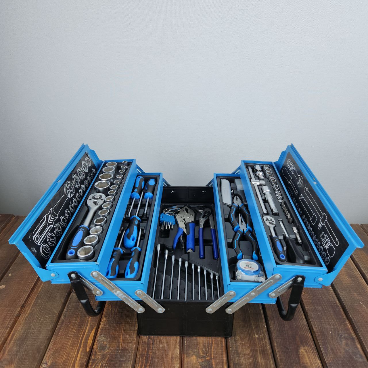 جعبه بکس و ابزار ۸۵ عددی  صنعتی اینتیمکس مدل Box-85