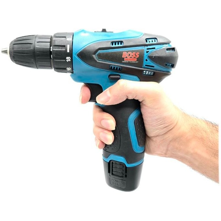 دریل شارژی ۱۸ ولت تک باتری اصلی باس مدل 18v cheap