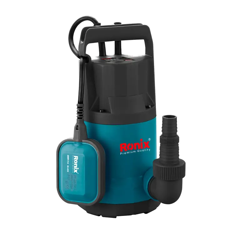 پمپ کف کش پلاستیکی رونیکس 8 متری 400 وات مدل RH-4036