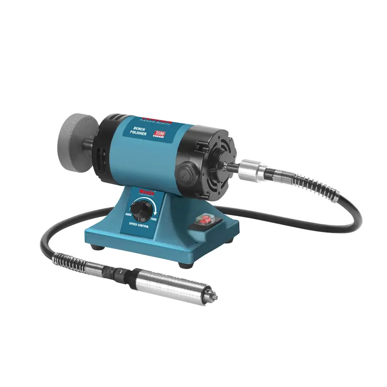 پولیش رومیزی رونیکس به همراه سه نظام و خرطومی 1300 وات مدل 3590