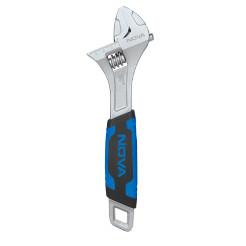 آچار فرانسه روکش دار سایز10-250mm نووا مدل 3053