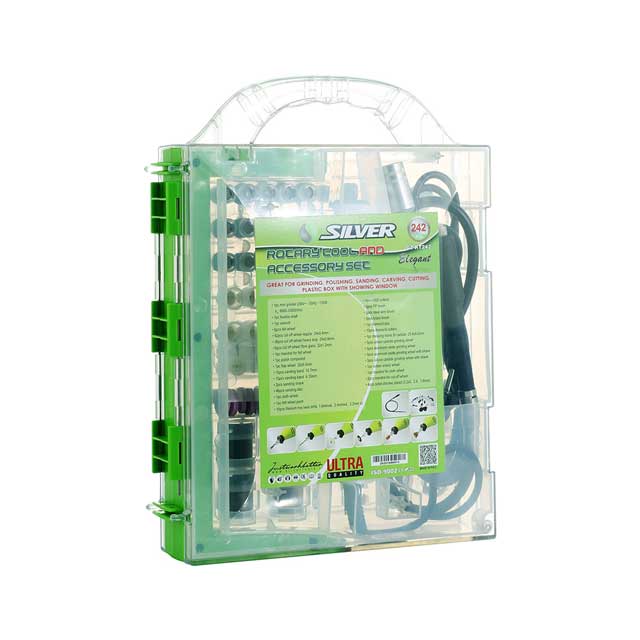 فرز انگشتی ست 242 پارچه سیلور مدل GT RT242