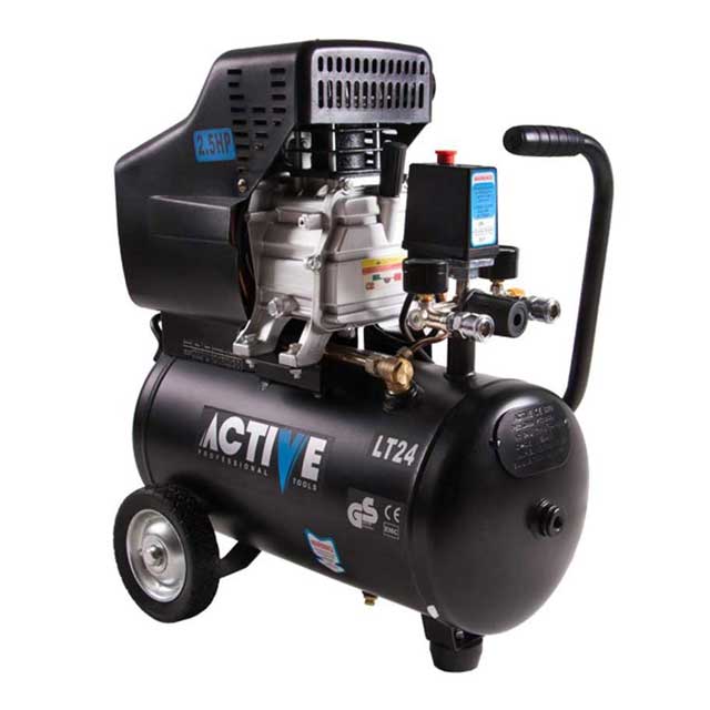 کمپرسور باد 24 لیتری (2.5 اسب بخار) اکتیو مدل AC1024
