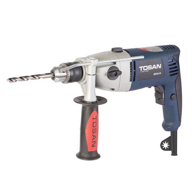 دریل 13 میلیمتری 1050 وات گیربکسی توسن کیفی مدل 0034DB