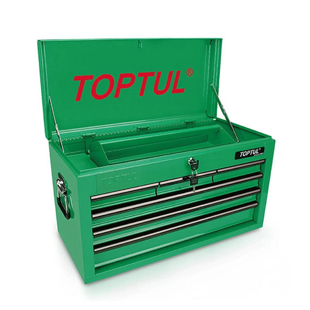 جعبه ابزار فلزی 6 کشو رومیزی تاپ تول مدل TBAA0601