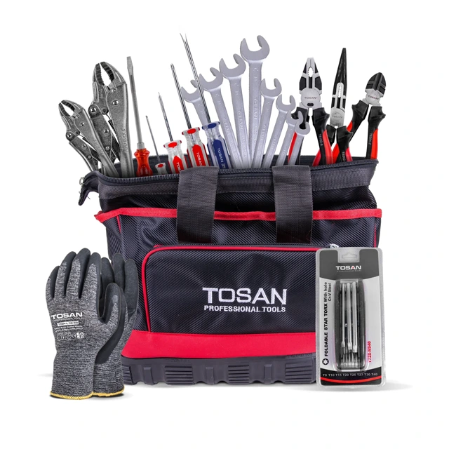 کیف ابزار 22 پارچه توسن مدل T3502K