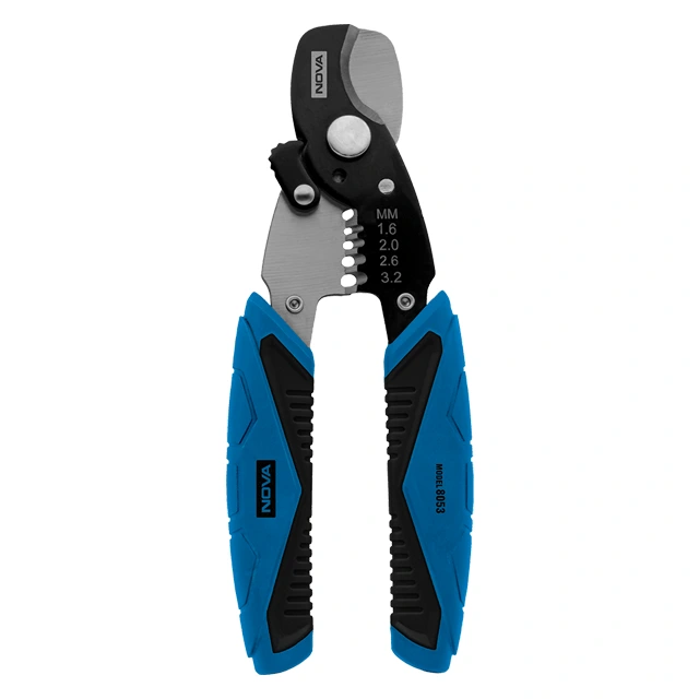 انبر کابل بر و سیم لخت کن چندکاره 6 اینچ نووا مدل 8053