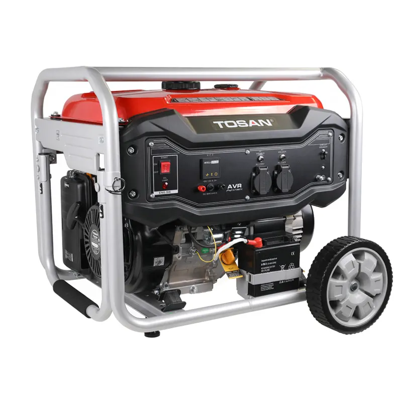 موتور برق بنزینی 5500 وات الکتریکی توسن مدل 1155GW