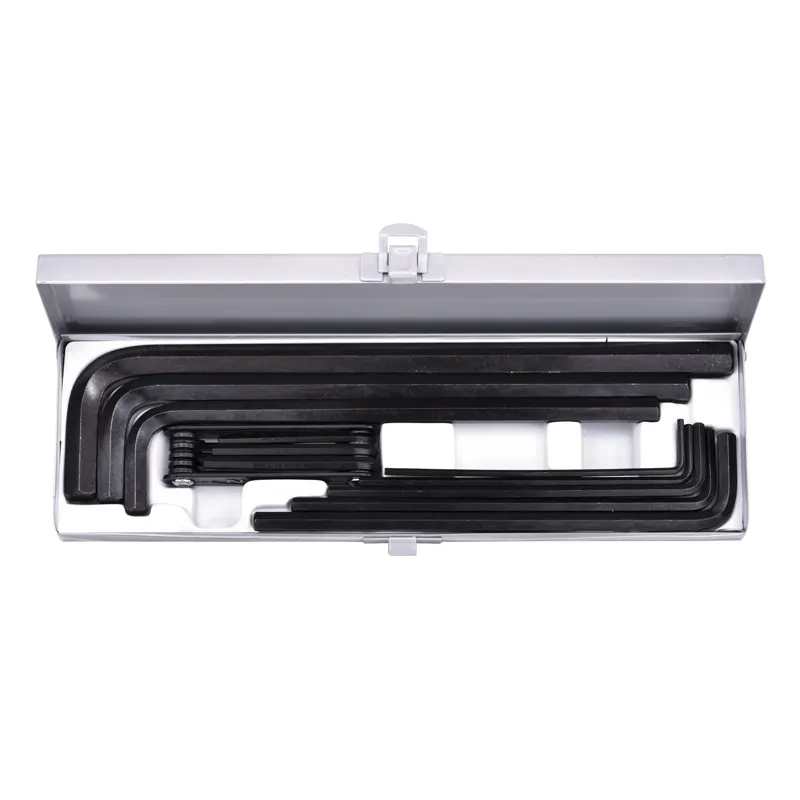 ست آچار آلن شش پر جعبه فلزی توسن مدل T726-MB314