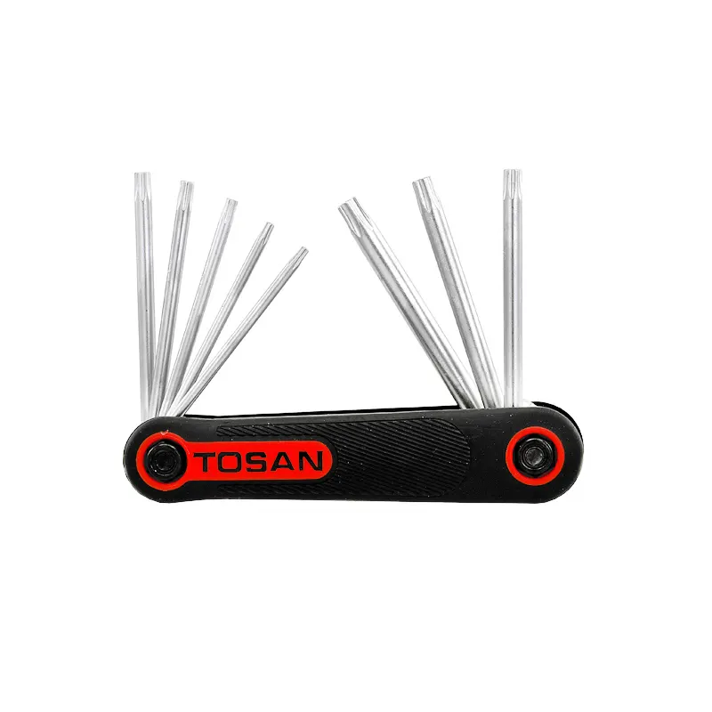 ست 8 عددی آچار آلن ستاره ای چاقویی توسن مدل T728-N940