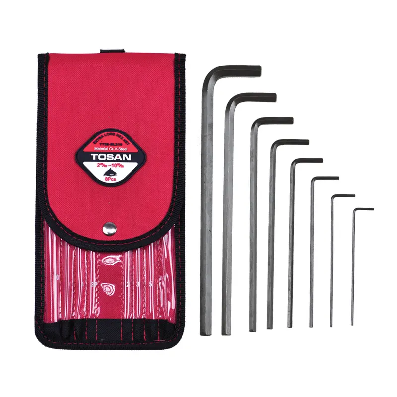 ست 8 عددی آلن شش پر بلند توسن مدل T726-BL210