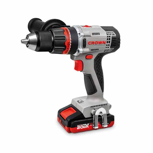 دریل پیچ گوشتی شارژی 20 ولت کرون مدل CT21076