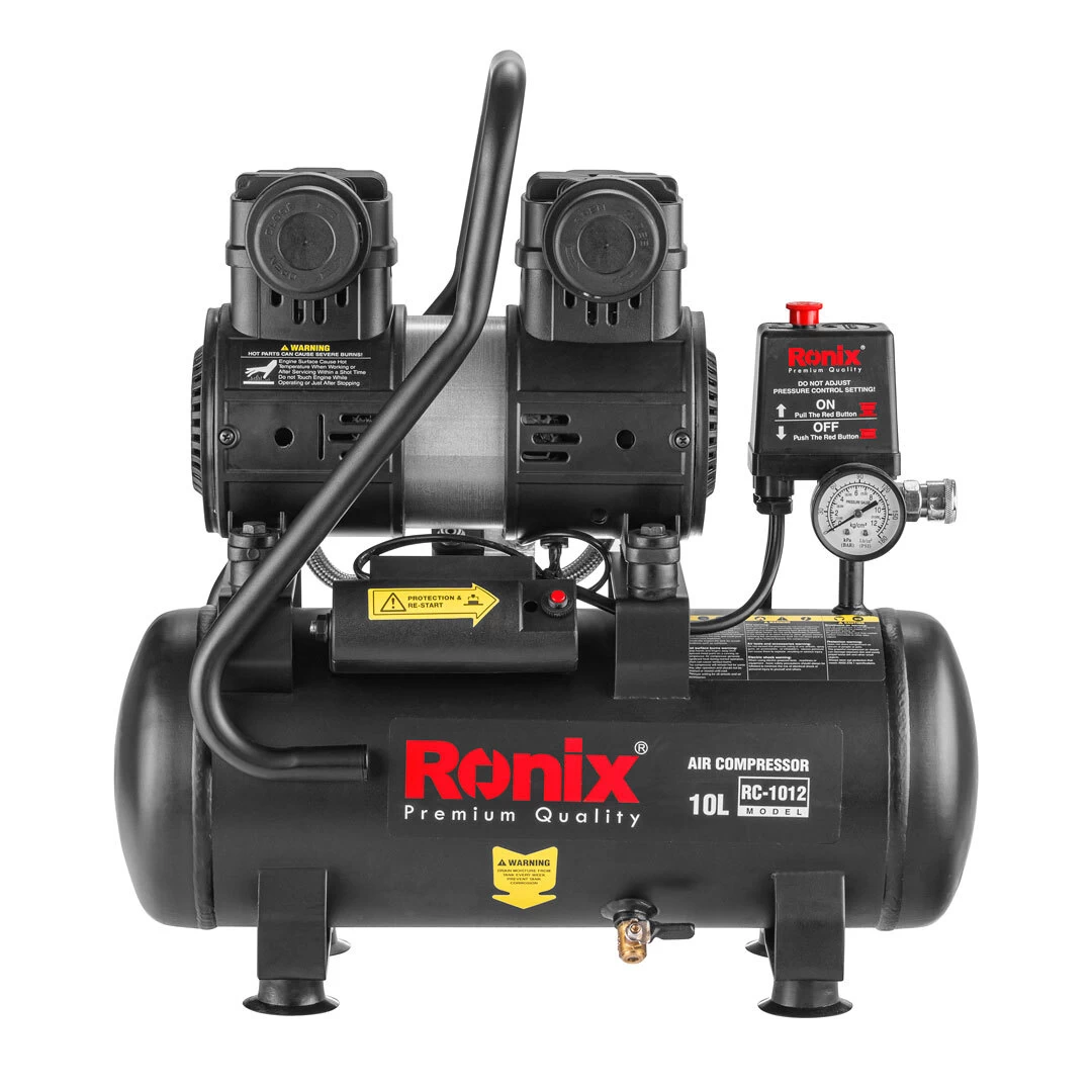 پمپ باد سایلنت 10 لیتری رونیکس مدل RC-1012