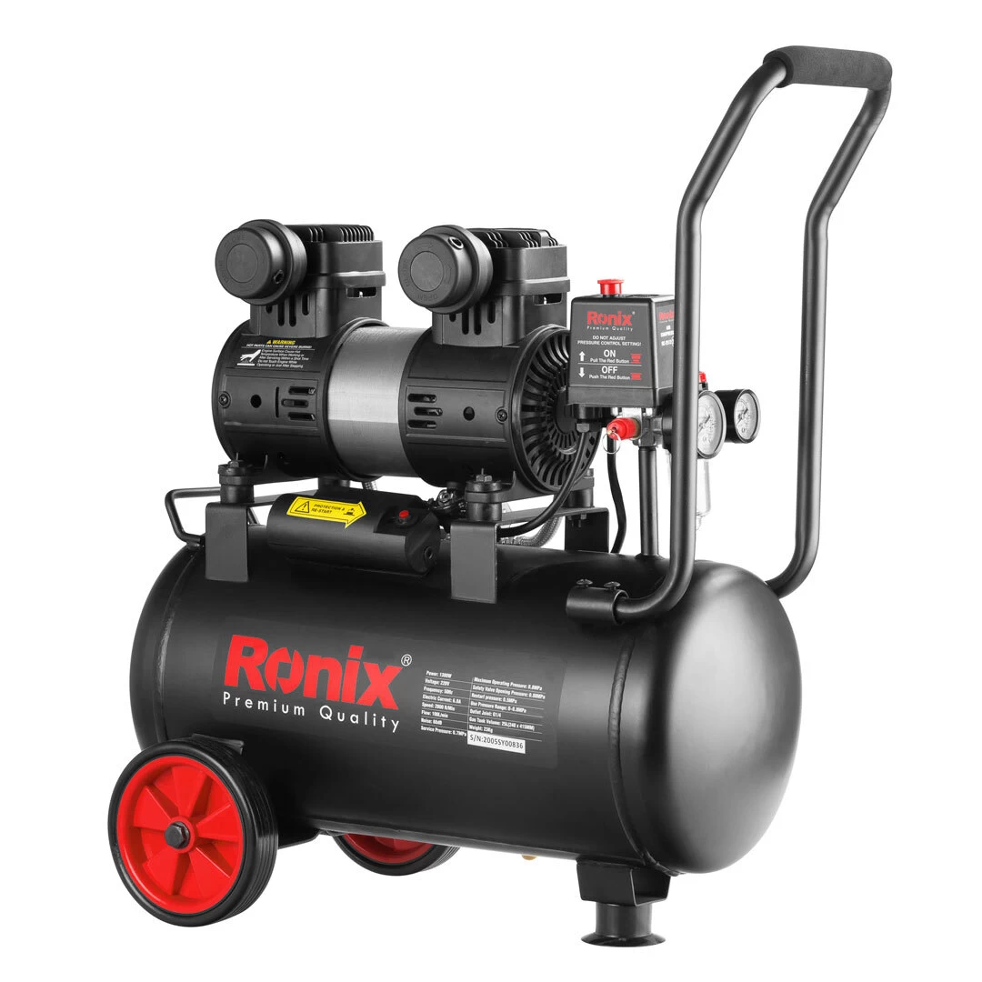 پمپ باد سایلنت 25 لیتری رونیکس مدل RC-2512