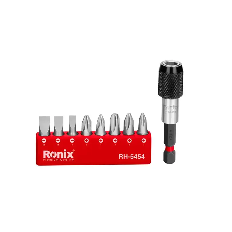 ست سری پیچ گوشتی و رابط اتصال سریع رونیکس مدل RH-5454