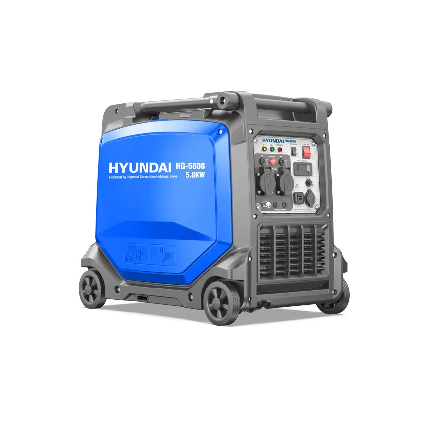 موتور برق اینورتر سایلنت 5700 وات هیوندای مدل HG-5808