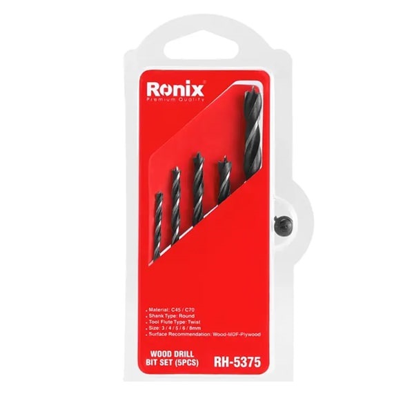 ست 5 عددی مته چوب رونیکس مدل RH-5375