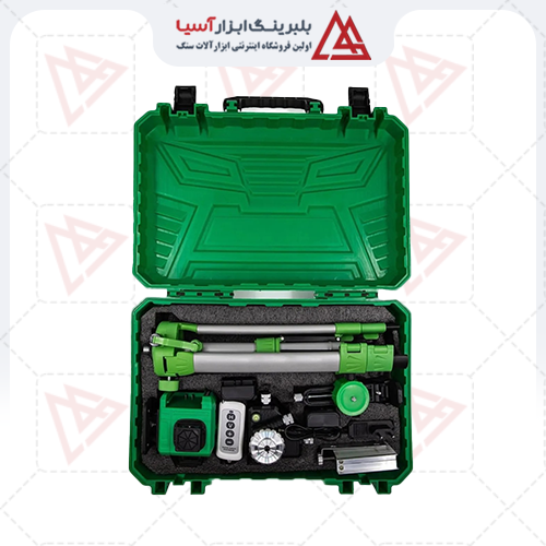 تراز لیزری لیهو LIHU در2 مدل 16 خط نور سبز ریموت دار و 12 خط نور سبز سخن گو