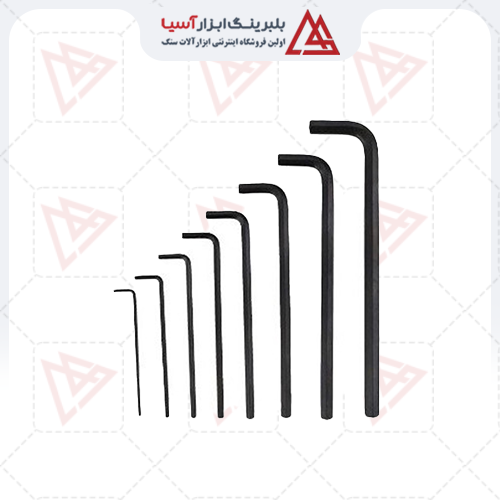 آچار آلن شش گوش مستر تولز تایوان MASTER از سایز 1.5 تا 36 ((کوتاه ))